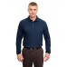 UltraClub Adult Long-Sleeve Classic Piqué Polo